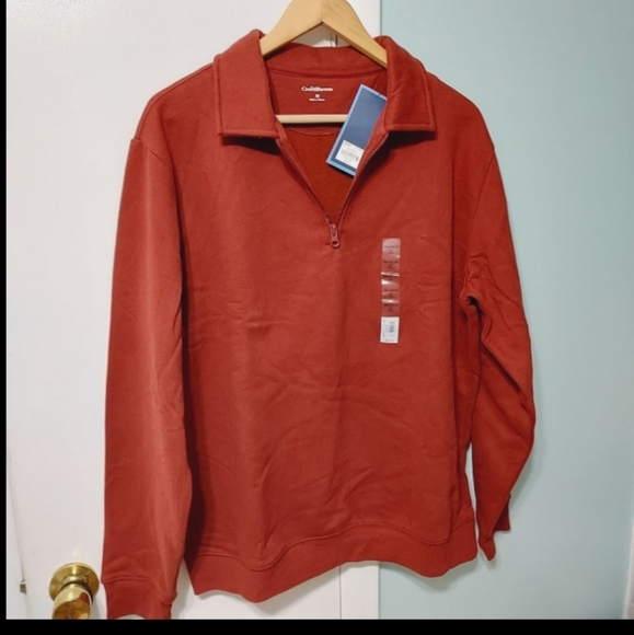Croft & Barrow zip polo  - size Medium - Picture 1 of 8